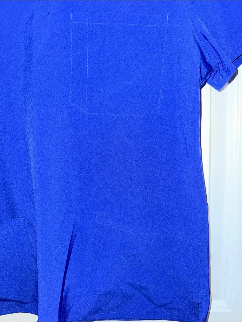 Women's Royal Blue Scrubs Matching Set